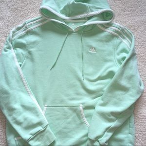 ADIDAS mint hoodie